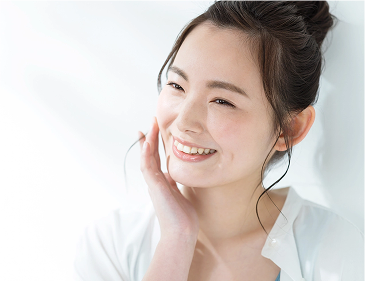 口元の印象をきれいにする審美ほてつ治療